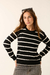 Sweater rayado bremer Manhattan - tienda online