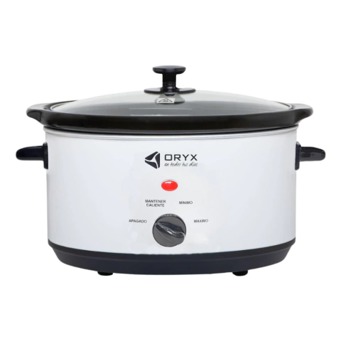 Olla De Cocción Lenta Eléctrica 3.5 Litros 180w Cerámica - comprar online