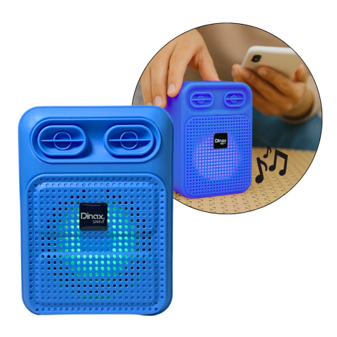 Parlante Portatil Inalámbrico Bluetooth Riff Dinax Radio Fm - comprar online