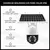 Cámara De Seguridad Con Panel Solar Ip66 Domo Exterior Hd en internet