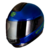 Casco Para Motos Con Visor Anti-crash Cid Integral Splendor Azul Con Verde - comprar online