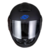 Casco Para Motos Con Visor Anti-crash Cid Integral Splendor Mate Con Azul - comprar online