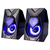 NG-502P // Parlantes Multimedia 2.0 con LEDS