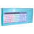 NKB-Q60 // TECLADO GAMER RGB LEDS - Noganet