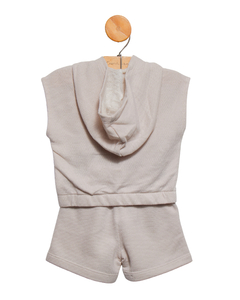Conjunto de Short com Colete com Acabamentos em Renda na internet