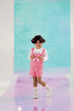 Conjunto com Ursinho Puffer