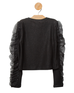 Blusa com Fanzidos na Manga - comprar online