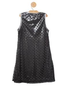 Vestido com Sobreposição em Tule na internet