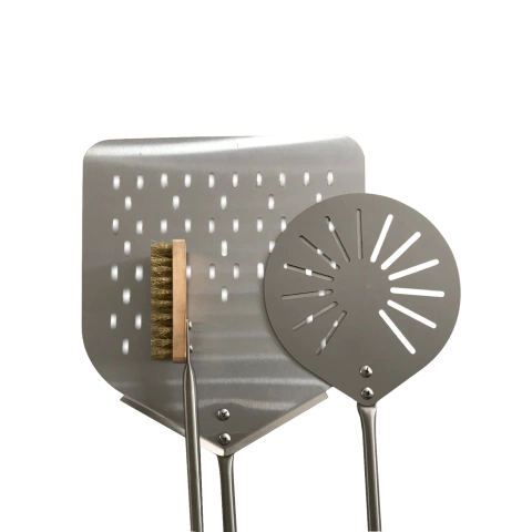 Set Pala de Carga y Giro Inox y Cepillo - comprar online