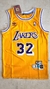 [Camiseta Importada] LAKERS RETRO Magic Johnson Amarilla (32)