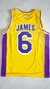 CAMISETA LAKERS JAMES (6) AMARILLA - tienda online