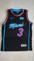 CAMISETA MIAMI HEAT WADE (3) Negra