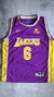 CAMISETA LAKERS JAMES (6) VIOLETA
