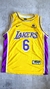 CAMISETA LAKERS JAMES (6) AMARILLA en internet