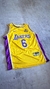 CAMISETA LAKERS JAMES (6) AMARILLA