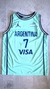 Camiseta Seleccion NBA Argentina Campazzo (7) Verde Agua