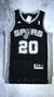 [Camiseta Importada] RETRO San antonio Spurs Manu Ginobilli (20) Negra