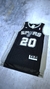 [Camiseta Importada] RETRO San antonio Spurs Manu Ginobilli (20) Negra - tienda online