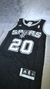 Imagen de [Camiseta Importada] RETRO San antonio Spurs Manu Ginobilli (20) Negra