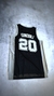 [Camiseta Importada] RETRO San antonio Spurs Manu Ginobilli (20) Negra