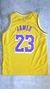 CAMISETA LAKERS (23) JAMES AMARILLA - comprar online