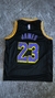 CAMISETA LAKERS (23) JAMES negra/amarilla - TULUPA CLOTHING