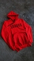 Imagen de Hoodie JORD4N Rojo Logo Negro