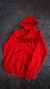 Hoodie JORD4N Rojo Logo Negro en internet