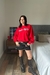 BUZO ROJO BOXY FIT | BOMBA PROJECT en internet