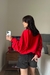 BUZO ROJO BOXY FIT | BOMBA PROJECT