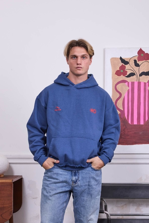 HOODIE AZUL - CASUAL FRIDAY - comprar online