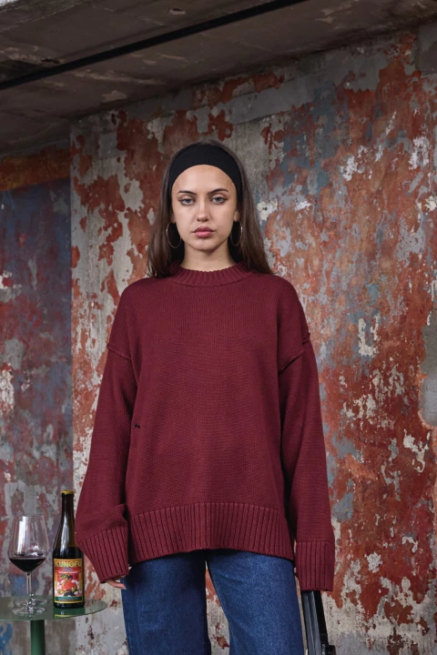 SWEATER BORDO - EVERYDAY - comprar online