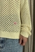 Imagen de SWEATER AMARILLO MESH | ICON