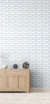 Tecidos de Decoração Belize Estampado Tijolo Branco Dohler - 67% Algodão 33% Poliéster - 1,40 Metros de Largura - 180g/m² - comprar online