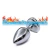 PLUG ANAL TAMANHO P COM PEDRA CRAVEJADA EM STRASS HARD - comprar online