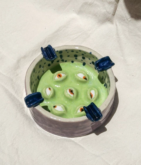 Cinzeiro/incensário olhares - comprar online