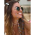 Choker Mini Branca - Aço inox. - Adoro Wave