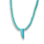 Colar Dente de Sabre - Turquesa - comprar online