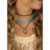Colar Cascalho Turquesa - comprar online