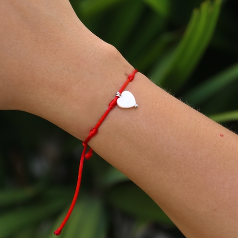 Pulseira 7 nós - Coração