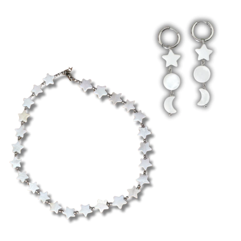 Choker + Brinco New Year | Madrepérolas - comprar online