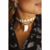 Choker New Year - Estrelas em Madrepérola na internet