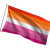 Bandeira Lésbica