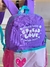 KIT CLIO MOCHILA ESTOJO JUVENIL SPREAD LOVER ROXO na internet