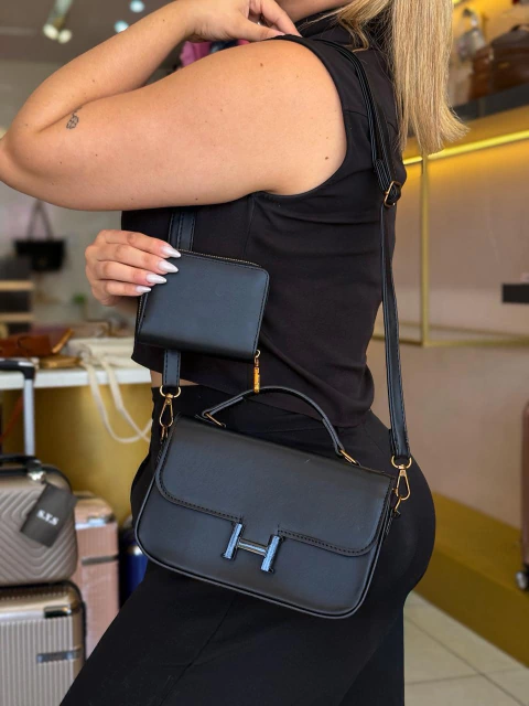 Kit Bolsa + Carteira H