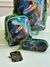 KIT CLIO DINOSSAURO COM RODINHAS INFANTIL VERDE na internet