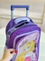 KIT MOCHILA RODINHA PRINCESA ROXO - comprar online