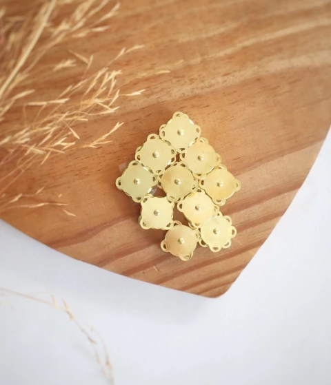 Pacote 10 Botões Imã 18mm - Costuráveis