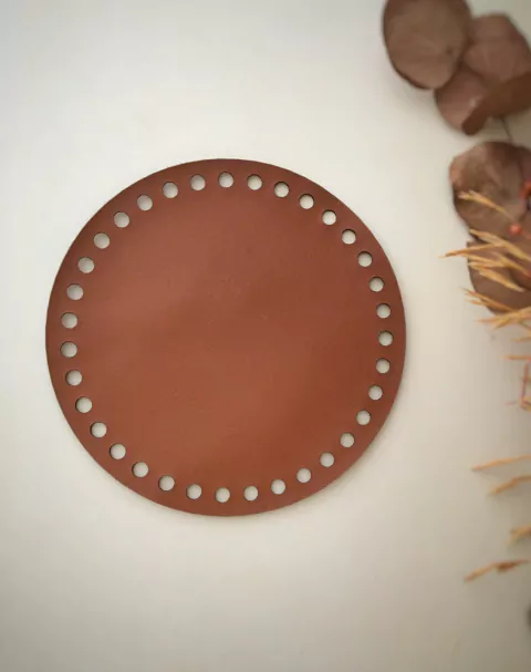 Fundo de Bolsa Redondo (10cm e 15cm) para Bolsa Crochê