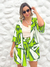Conjunto Feminino Marina Kimono e Short Estampado - Natana Stinguel